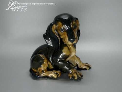 Купить фарфоровую статуэтку Rosenthal Щенок таксы
